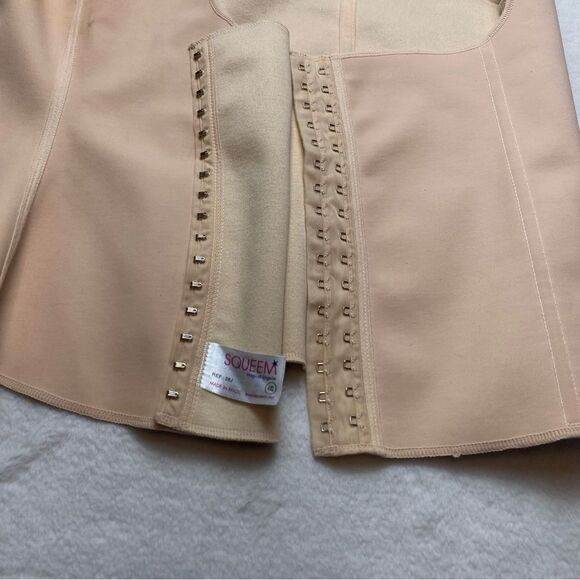 Squeem Magical Lingerie Open Bust Vest/Corset Size 4XL - Picture 5 of 12